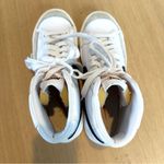 Nike Blazer Mid '77 Shoes Women's Size 7.5 White Black Leather High Top Sneakers Photo 4