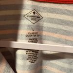 st. john's bay  L Classic 1/4 Zip Long Sleeve Striped Shirt Multi Color women’s Photo 4