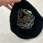 Crochet Knitted Casual Fisherman Jacquard Black Outdoor Bucket Hat Cap Women’s Photo 3