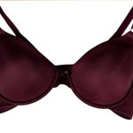 Vanity Fair  Bra Womens 38D Burgundy Padded Underwire Lift Everyday Comfortable Photo 0