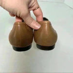 ARRAY Tan Soft Leather Freedom Squared Toes Loafer Flats Shoes Size 7M Boho Brown Photo 3