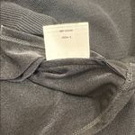 Eileen Fisher Black Silk Lined Stretch Fit and Flare Midi Skirt Women Size Large Photo 6