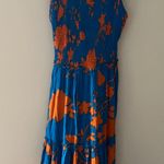 Anthropologie EUC -  Abel The Label Charlie Maxi Dress - Size XS - Blue/Orange Photo 3