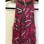 Anthropologie Maeve Kelli Halter Maxi Dress Pink Small Photo 3