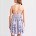 Free People  Size XS Purple Adella Halter Neck Slip Dress Floaty Flirty Feminine Photo 1