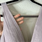 BHLDN Anthropologie  Jenny Yoo Sarita Maxi Bridesmaid Dress NEW Size 2 in Lilac Photo 5