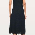 Donna Karan Donna Karen couture 100% cotton black lace crochet slip dress Photo 4