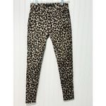 Veronica Beard Leopard Coated Print Mid Rise Skinny Brooke Jeans Size 26 Size 2 Photo 13
