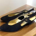 Valerie Stevens Vintage Y2K black suede Pumps Women’s Size 8 heels Photo 0