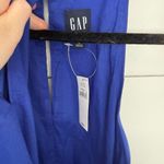 Gap Women’s Large Royal Blue Halter Tiered Maxi Dress New Photo 2