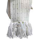 Joe Boxer  Knit Scarf‎ Rhinestone Embellished Fringe Winter OSFM Photo 1