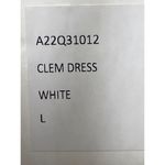 Auteur Clem Cutout Dress in White Large New Womens Long Maxi Gown Photo 10