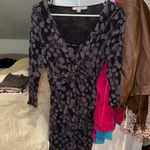 Boden Twist Front Jersey Dress Black Size undefined Photo 1