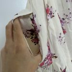 Free People Tree Swing Floral Print Sleeveless Flowy Tank Blouse Bohemian Sz M Photo 5