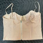 White Fox Boutique White Fox Unforgettable Lace Mesh Bustier Corset Top Large Photo 4