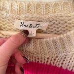 Vine & Love  Striped Sweater size Large Photo 1