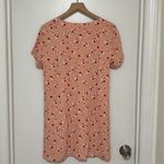 Olivaceous  | Ditsy Floral Peachy Shirt Dress Photo 1