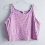 PINK - Victoria's Secret  Ribbed Cropped Tank Top Photo 0