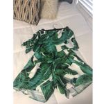 Palm Leaf Two Piece Set Green Size M Photo 0