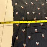 Torrid  Black Raccoon All Over Print Challis Button Front Dolman Blouse Size 0 Photo 3