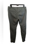 Eileen Fisher The Fisher Project Womens 10 Dark Green Coated Moto Skinny jeans Photo 1