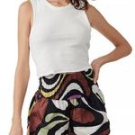 Free People Movement Way Home Shorts in Jungle Swirl Black/Brown/Purple Brown Size XS Photo 0