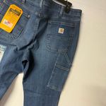 Carhartt Jeans Women 18 Tall Rugged Flex Relaxed Fit Double-Front Denim Stretch Photo 8