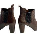 Bella Vita  Womens US 10 Zana Heeled Ankle Boot Brown Black Platform Photo 3