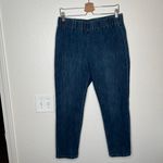 Soft Surroundings dark Wash metro denim pull on jeans size large petite Photo 2