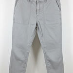 J.Crew  Light Gray Cargo Jogger Pants Photo 0