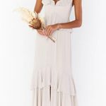 Show Me Your Mumu Reese Ruffle Dress in Show Me The Ring Crisp S NWT Photo 2