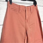 A New Day Wide Leg Crop Pants Size 4 Deep Coral Pink Photo 2