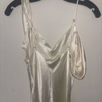 Reformation Ronda Silk Wedding Dress Photo 6