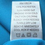 Indigo Soul Peacock Feather Print Maxi Dress Womens 2XL Blue Gold Braided Strap Size undefined Photo 4