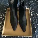 ZARA EUC once  black real  suede cowboy boots Photo 1