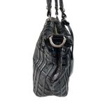 Badgley Mischka American Glamour x  Bag Black Leather Hobo Shoulder Bag Purse Y2K Photo 1