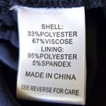 Lucy Paris  Dark Blue and White Bomber Jacket Photo 6