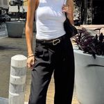 Aritiza Black Trousers Size 4 Photo 3