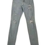 PacSun  Super Stretch Gray Distressed  Mid- Rise Womens Jeggings Sz 26 Photo 0