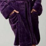 Soma  Purple Robe Blackberry Luxurious Purple Plush Robe with Cozy Feel Photo 1