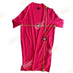 Talbots  Womens Open Front Cardigan Sweater Size M Pink Preppy Classic Office Photo 7