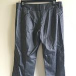 Trina Turk Wool Silk Heathered Gray Straight Leg Work Pants Womens Size 6 Career Photo 6