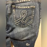 Bebe  Premium Denim Jeans‎ bootcut 100% cotton sz 30 Photo 4