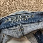 American Eagle Stretch Floral Embroidered Jean Shorts Photo 7