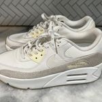 Nike Air Max 90 LV8 Sail Light Orewood Women Platform Shoes FD4328-100 9.5 Photo 3