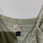 Universal Threads Universal Thread Olive Patterned Maxi Dress Photo 2