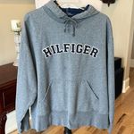 Tommy Hilfiger Gray Hoodie Womens Mens Photo 0