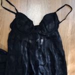 Victoria's Secret  S Underwire Bra Maxi Gown with Hearts in Black Photo 8
