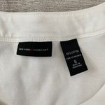 New York & Co. women’s S 100% cotton scoopneck sleeveless mini dress white Photo 7