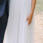 Needle & Thread Blue Cami Ankle Length Dress Photo 1